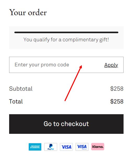 “How to apply a L'Artisan Parfumeur promo code”